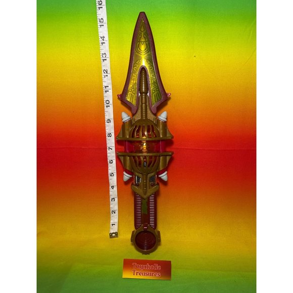 1996 Bandai Beetleborgs Beetle Astral Sword Electonics Broken